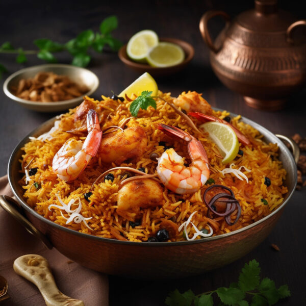 Shrimp Biryani