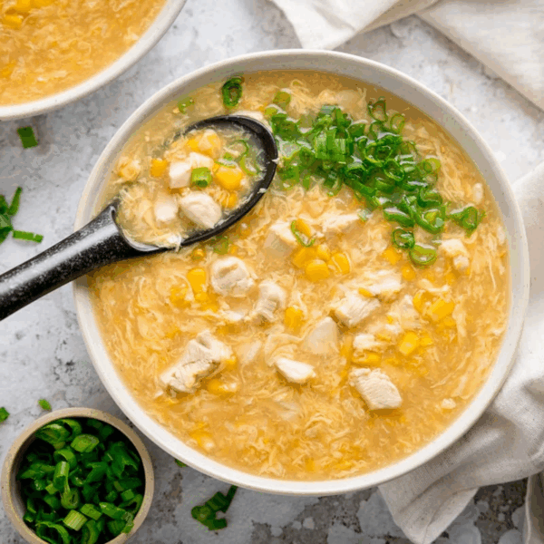 Sweet Corn Chicken Soup